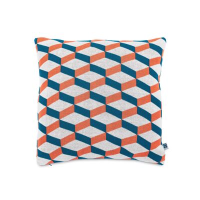 Azulejo Aveiro Cushion Cover - Coral