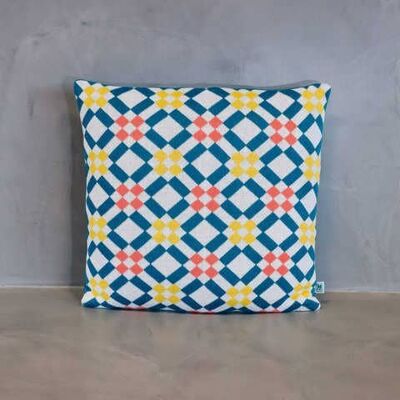 Azulejo Braga Cushion Cover