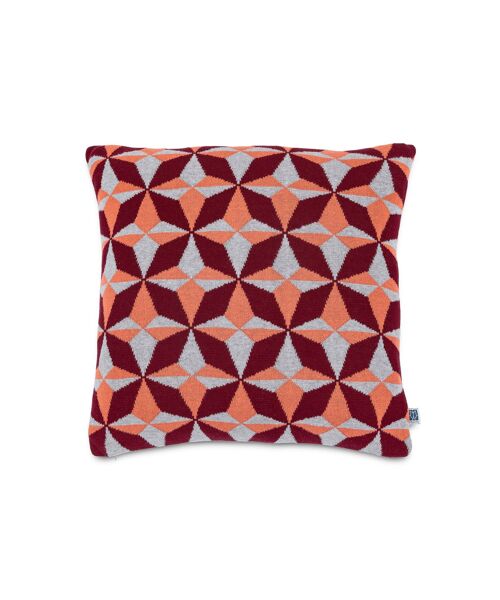 Azulejo Lisboa Cushion Cover - Rosewood