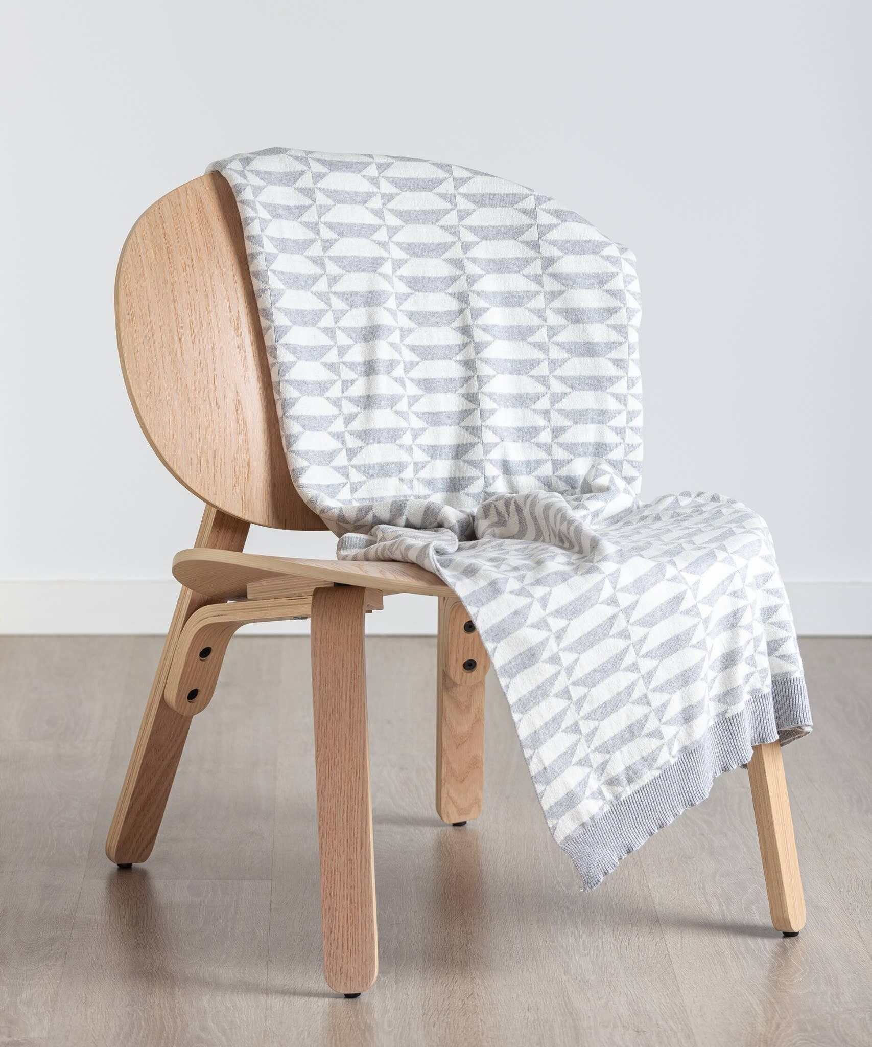 Azulejo Porto Throw - Grau