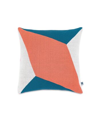 Housse de Coussin Lisboa Grande - Corail 1