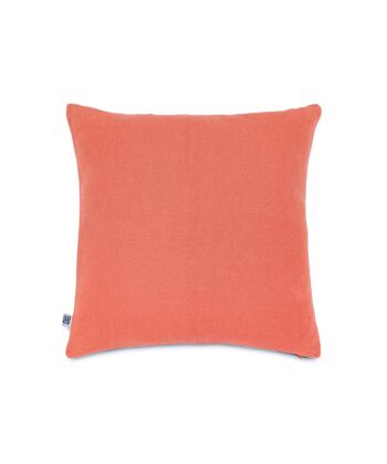 Housse de Coussin Lisboa Grande - Corail 2