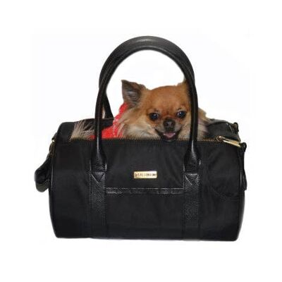 Pet Carrier S - Nylon/PU - Black