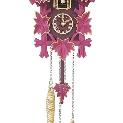 Reloj de cuco moderno: My Purple Passion Cuckoo - Pájaro - Grande