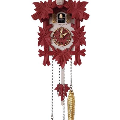 Modern cuckoo clock: My Bordeaux Cuckoo - Large