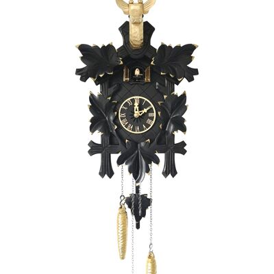 Modern Cuckoo Clock: My Black Beauty Cuckoo - Large