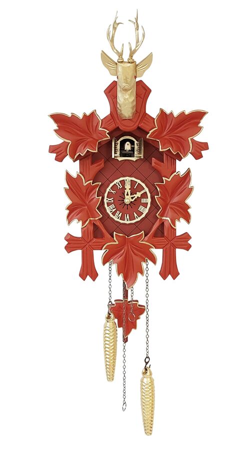 Compra Orologio a cucù moderno: My Red Passion Cuckoo - Large all'ingrosso