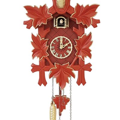 Reloj de cuco moderno: My Red Passion Cuckoo - Grande
