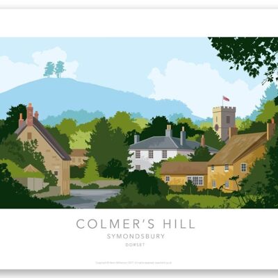 COLMER'S HILL. | A3 PRINT