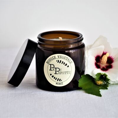 PLANT CANDLE - MONOI Black lid