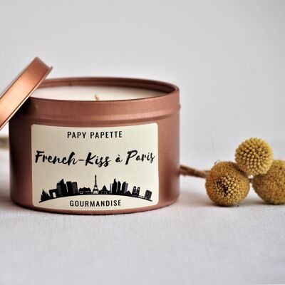 VEGETABLE CANDLE - FRENCH KISS A PARIS - DELICIOUS PERFUME