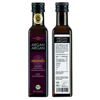 ARGANARGAN huile d'argan bio torréfiée - prix gagnant : performance - top grade 2très bien" 2