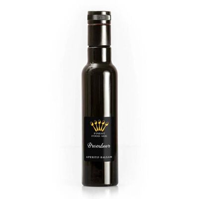 Aperitivo all'aceto balsamico di more