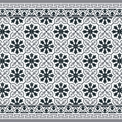 Armand - LARGEPLUS 154x222 cm - Anthracite carreaux