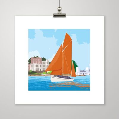 Poole Harbour Greeting Card