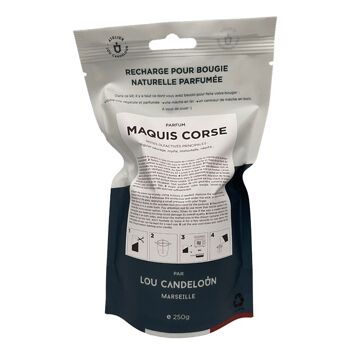 Recharge pour bougie MAQUIS CORSE - A faire soi même - 250 g de cire parfumée 1