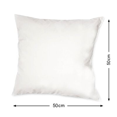 Cuscino imbottito - cuscino in piuma 50x50cm certificato OEKO-TEX