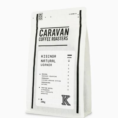 Kisinga Natural - 200g - Ground for Espresso