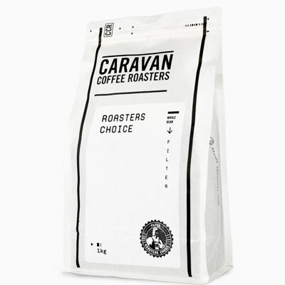 Roasters Choice – Filter - 1kg - Whole bean