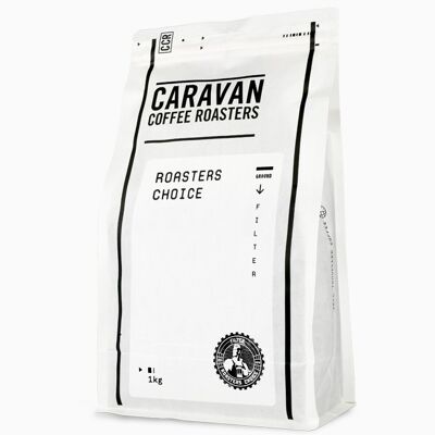 Roasters Choice – Filter - 1kg - Ground