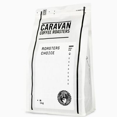 Roasters Choice – Espresso - 1kg - Whole bean