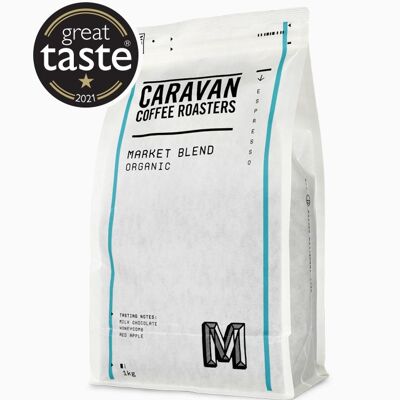 Market Blend Organic - 1kg - Ground