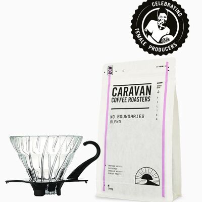 HARIO V60 BREW KIT - 200g - Whole bean - HARIO 02