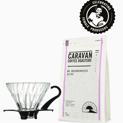 HARIO V60 BREW KIT - 200g - Ground - HARIO 02