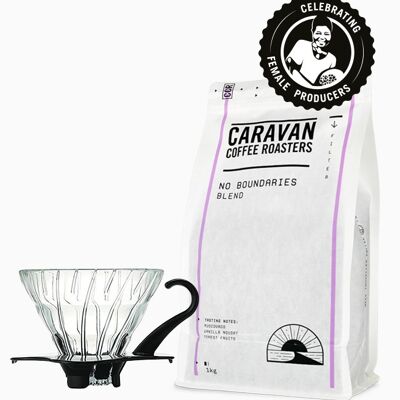 HARIO V60 BREW KIT - 1kg - Whole bean - HARIO 02