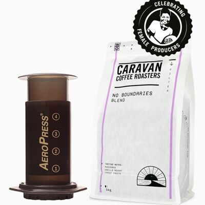 AEROPRESS BREW KIT - 1kg - Whole bean