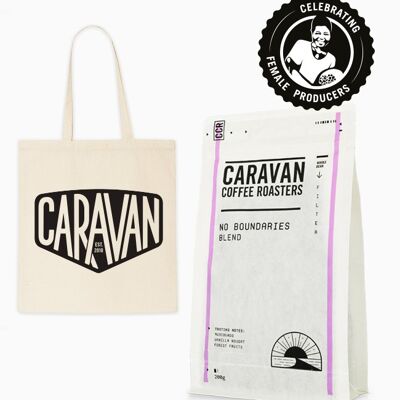 COFFEE SWAG BAG - CARAVAN Trucker - 200g - Ground for Filter