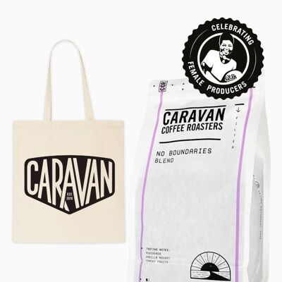 COFFEE SWAG BAG - CARAVAN Trucker - 1kg - Ground for Filter