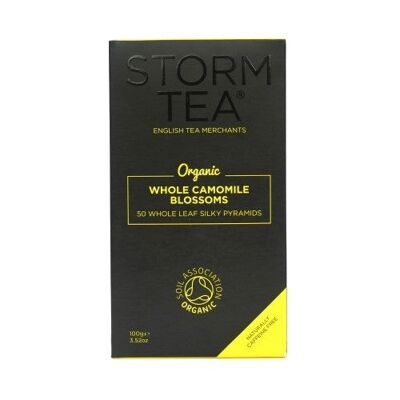 ORGANIC WHOLE CAMOMILE BLOSSOM TEA