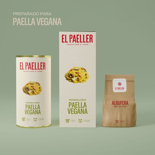 Pack Paella Vegana 3pax