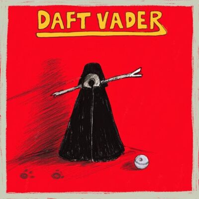 Tarjeta de felicitación de Daft Vader