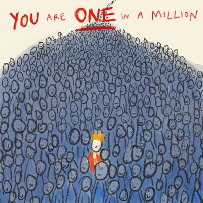 One in a Million-Grußkarte