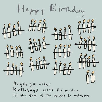 Birthday Candles' Birthday Card