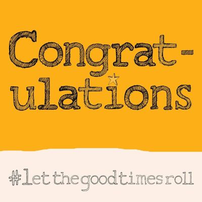 Felicitaciones Tarjeta de felicitaciones, Hashtag