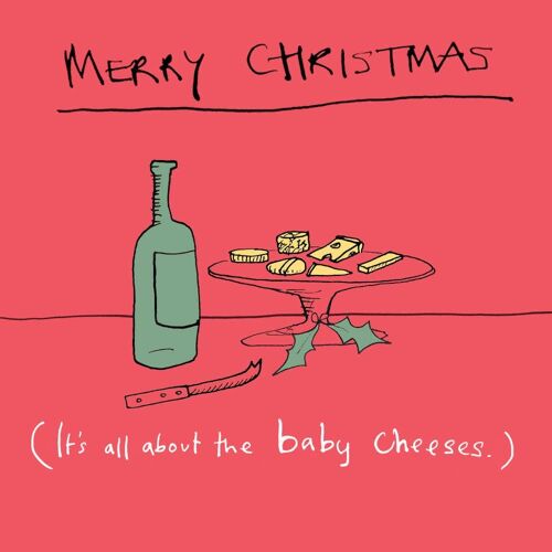 Baby Cheeses' Christmas Card