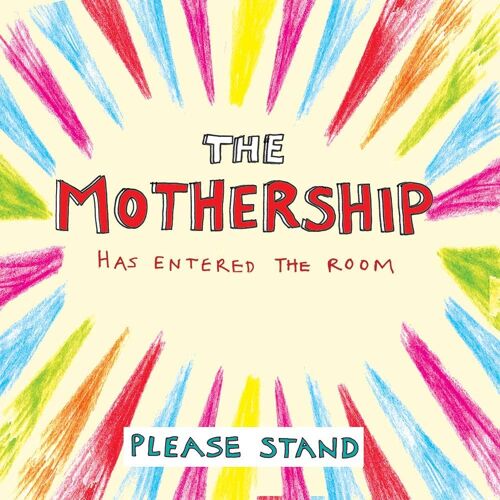 Mothership Lights' Greetings Card