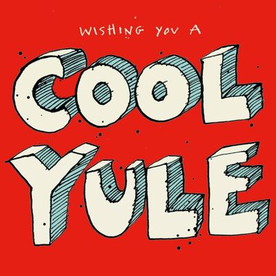 Cool Yule' Christmas Card