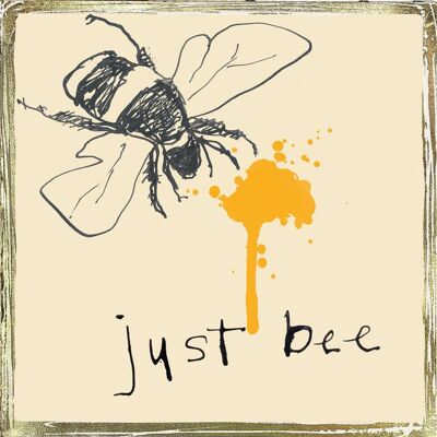 Just Bee' Greetings Card