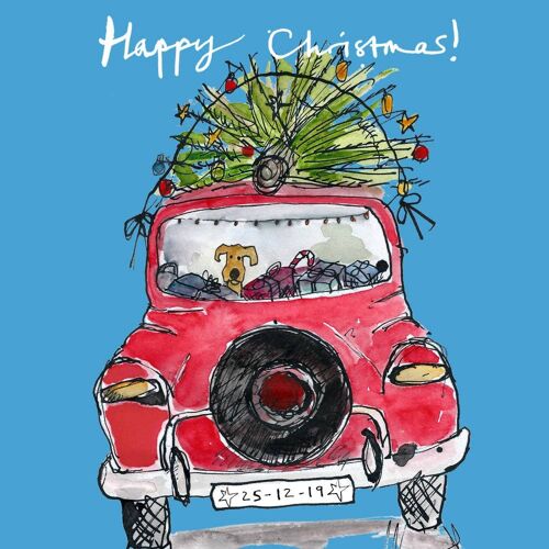 Christmas Car' Christmas Card