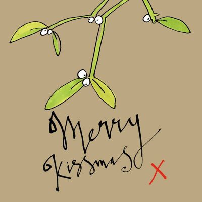 Kissletoe' Christmas Card