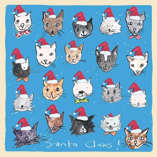 Santa Claws' Christmas Card