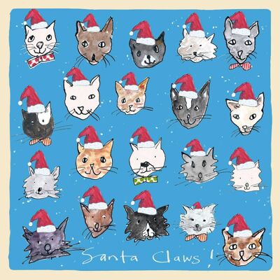 Die Weihnachtskarte von Santa Claws