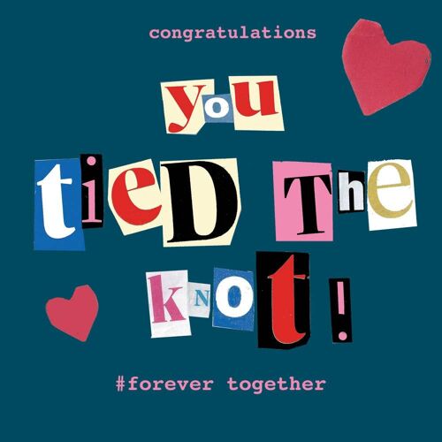 Tie the Knot' Greetings Card, Ransom