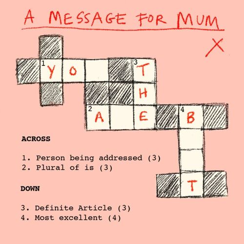 Mum Crossword Puzzle