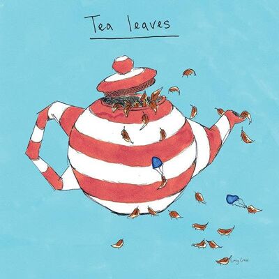 Tea Leaves' Greetings Card