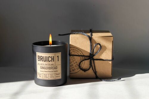 Bruich 1: Gingerbread Luxury Candle , Large